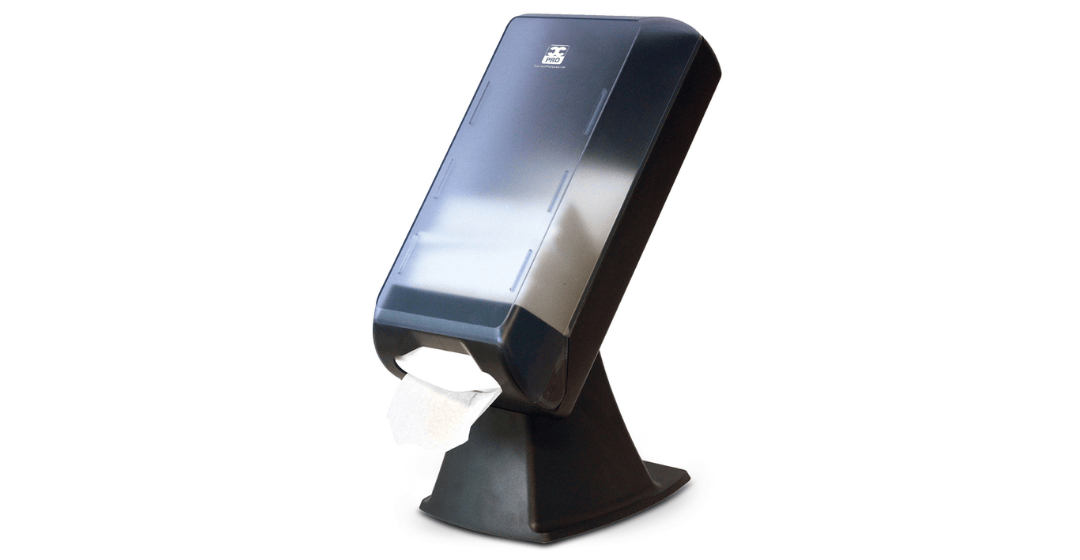bulkysoft servet dispenser systom one staand model zwart