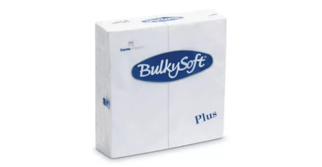 bulkysoft 32098 servetten wit