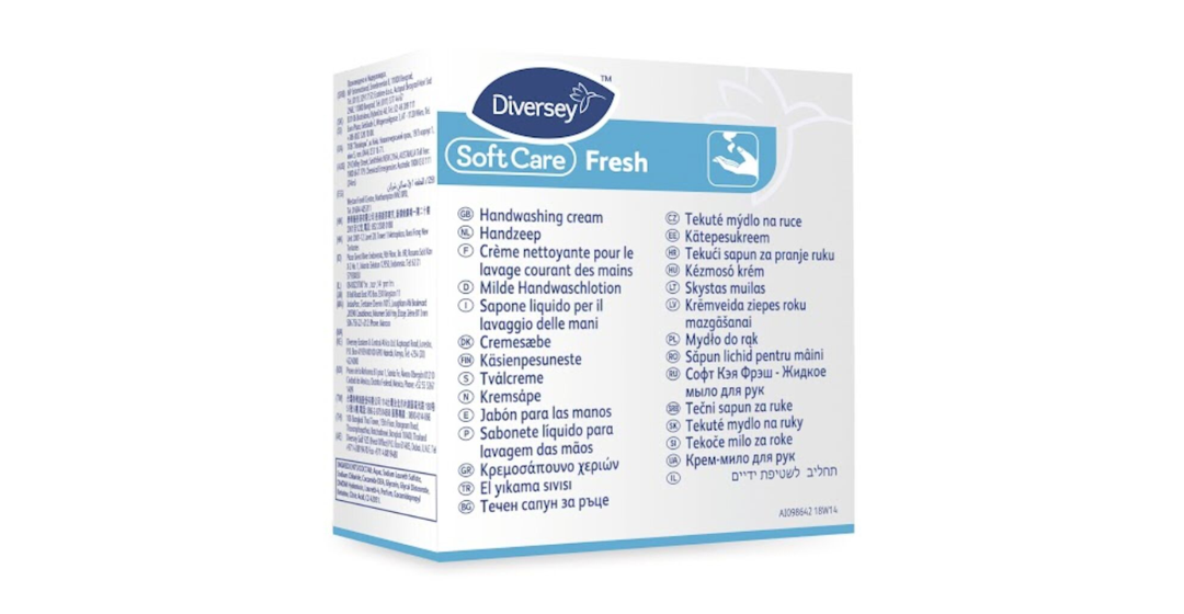 diversey soft care fresh handzeep