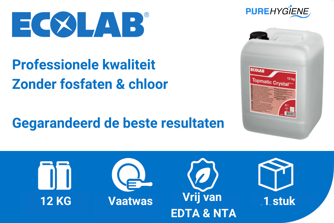 ecolab topmatic crystal special vaatwasmiddel
