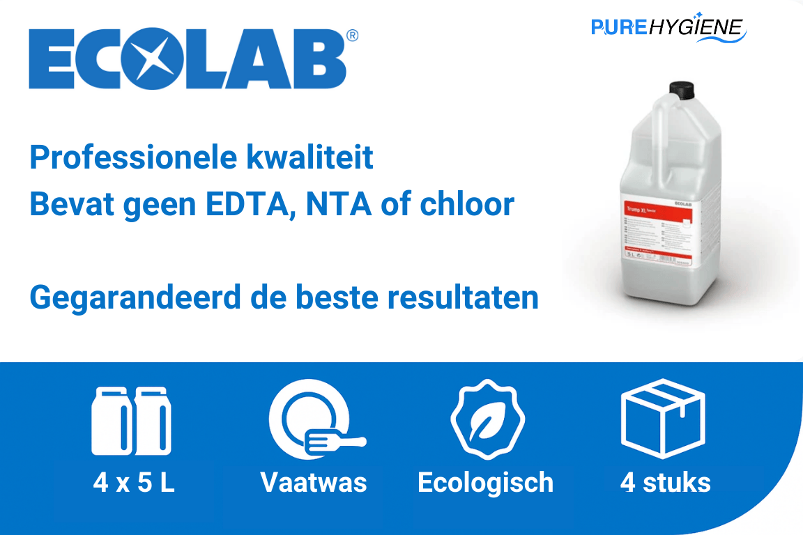 ecolab trump xl vaatwasmiddel