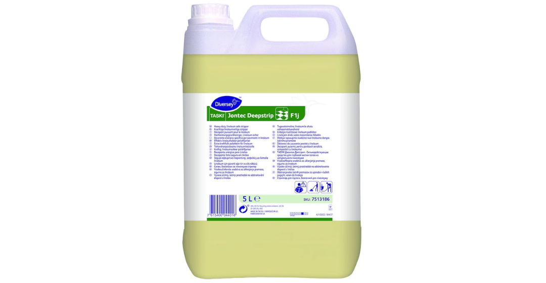 diversey taski jontec deepstrip f1j 2x5 liter vloerstripper