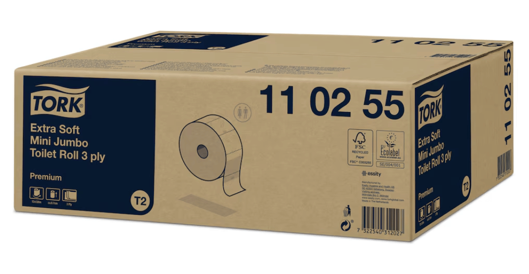 tork 110255 mini jumbo toiletpapier t2