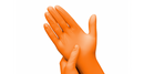 Hynex Diamond Extra Grip Nitril Handschoenen Oranje 8,0gr