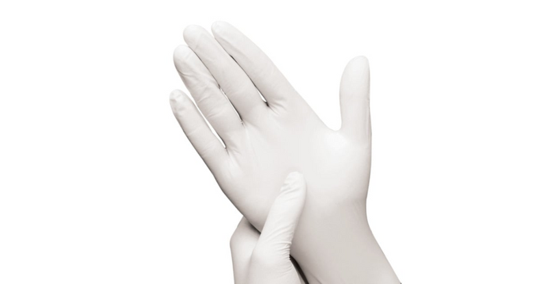 Hynex Latex Handschoenen Poedervrij Wit 5,0gr