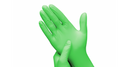 Hynex Nitril Handschoenen Poedervrij Groen Biologisch Afbreekbaar BIO