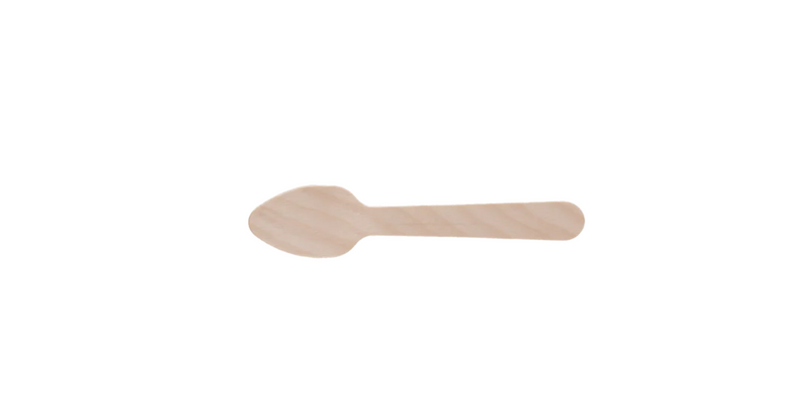 mini lepel bamboe 110mm 12x200st