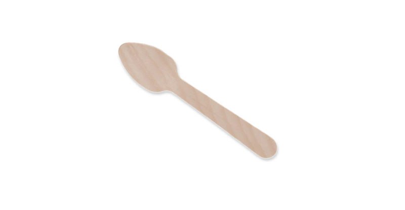 mini lepel bamboe 110mm