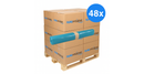 Pallet LDPE Vuilniszakken 195 liter Blauw T70