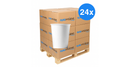 pallet koffiebekers 120ml wit