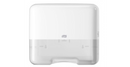 Tork 553100 Singlefold Mini Handdoek Dispenser Wit H3 - PureHygiene.nl