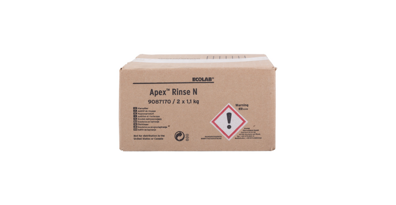 ecolab apex rinse 2 x 1,1kg
