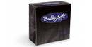 bulkysoft 32098 zwarte servetten 40x40 cm