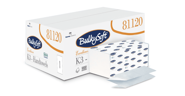 bulkysoft 81120 handdoekpapier z-vouw