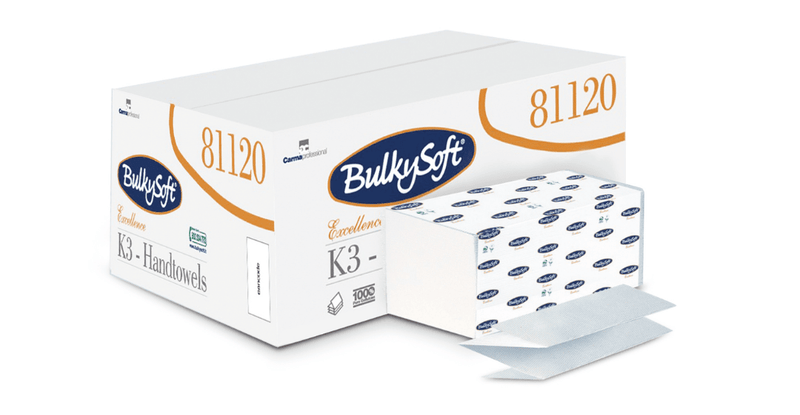 bulkysoft 81120 handdoekpapier z-vouw
