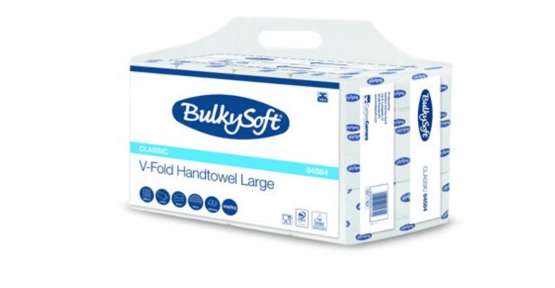 bulkysoft handdoek z-vouw
