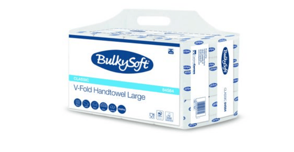 bulkysoft handdoek z-vouw