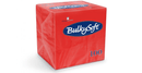 bulkysoft servet rood 24x24cm 32367