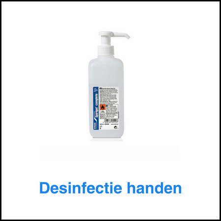 desinfectie handen