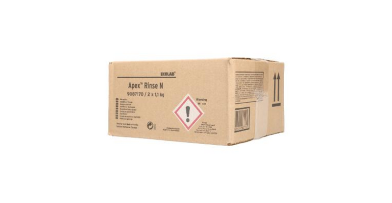 ecolab apex rinse n 2x1,1kg