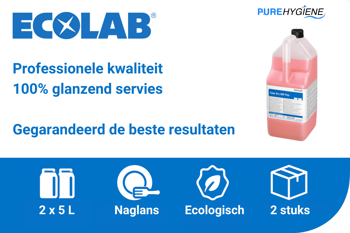ecolab clear dry hdp plus naglansmiddel