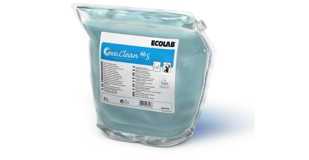 ecolab oasis clean 40 s 2x2 liter
