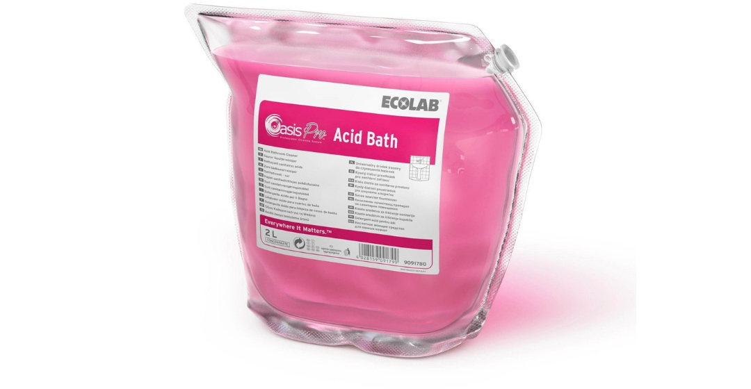 ecolab oasis pro acid bath 2x2 liter sanitairreiniger