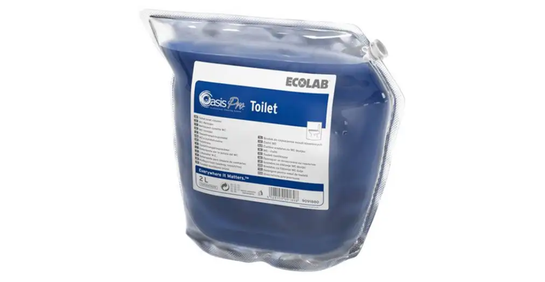 Ecolab oasis pro toilet toiletreiniger 2x2 liter