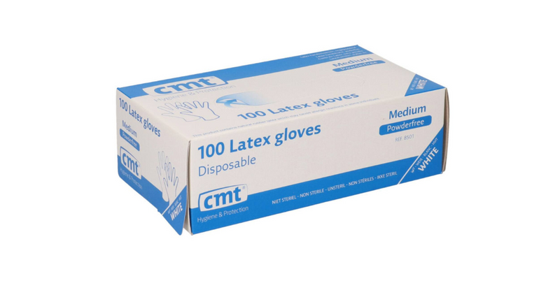 latex handschoen wit cmt