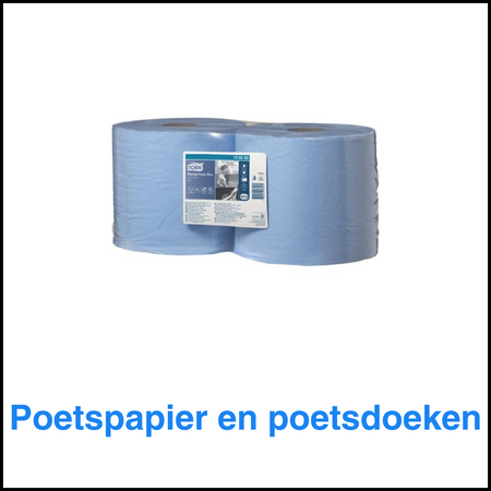 poetspapier en poetsdoeken