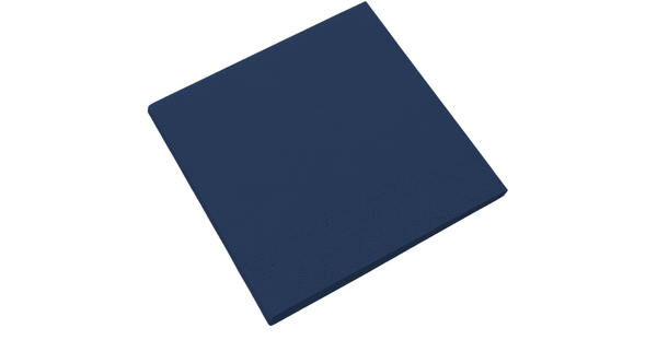 blauwe servetten 40x40 cm 2-laags bulkysoft