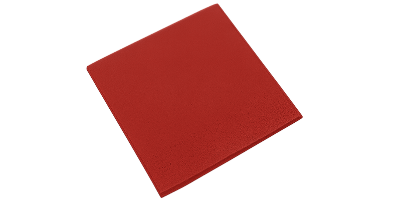 servetten rood 24x24cm bulkysoft