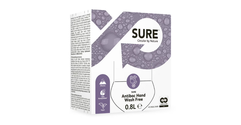 diversey sure antibac handwash free 6x800 ml