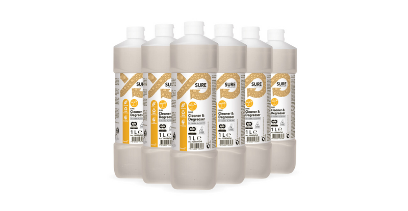 sure cleaner degreaser ontvetter en vloerreiniger