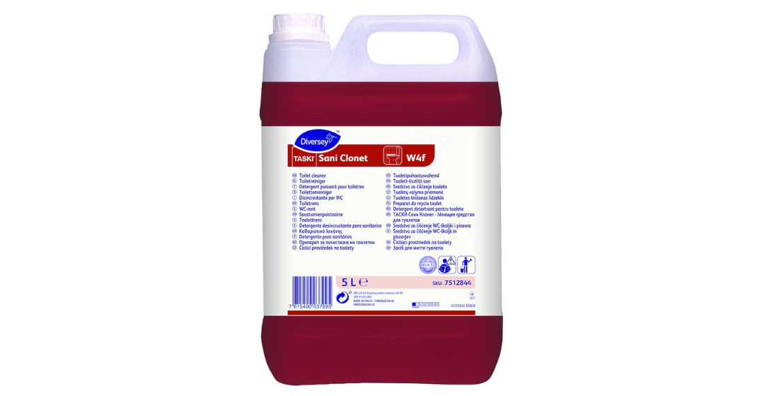 diverssey taski sani clonet 2x5 liter toiletreiniger