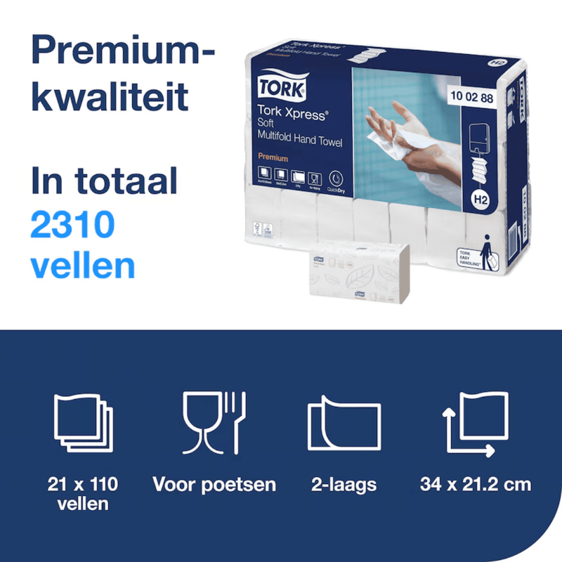 tork h2 papier