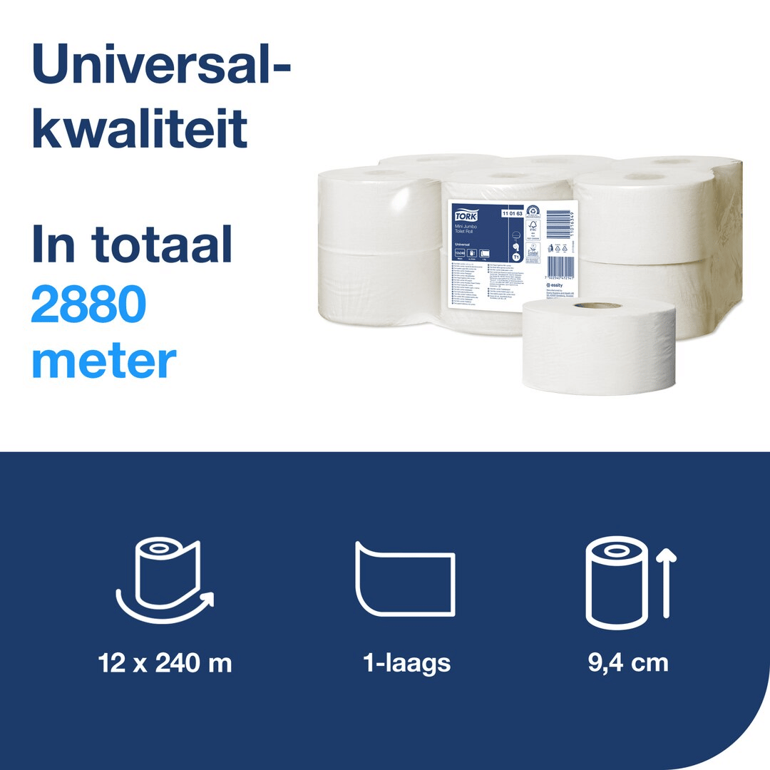 tork 110163 mini jumbo toiletpapier