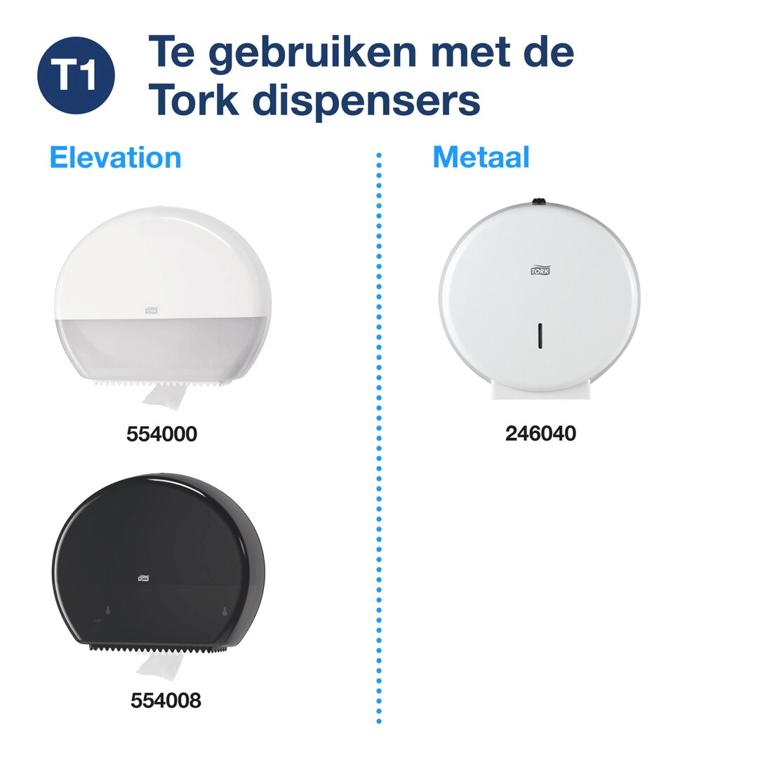 tork t1 papier maxi jumbo toiletpapier