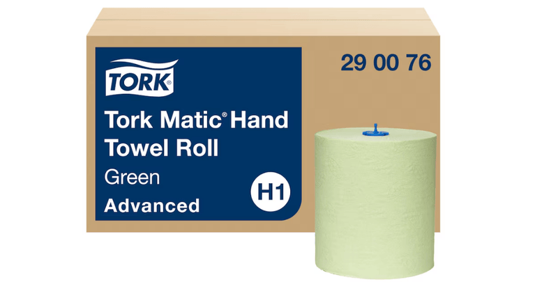 tork handdoekrol groen 