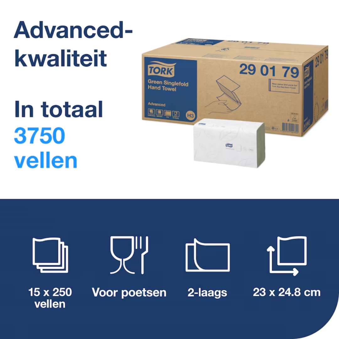 tork 290179 handdoeken h3