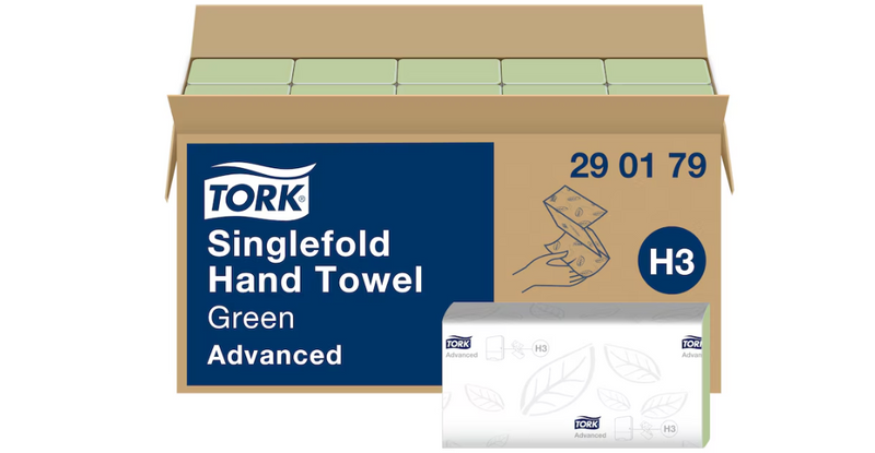 tork handdoeken groen