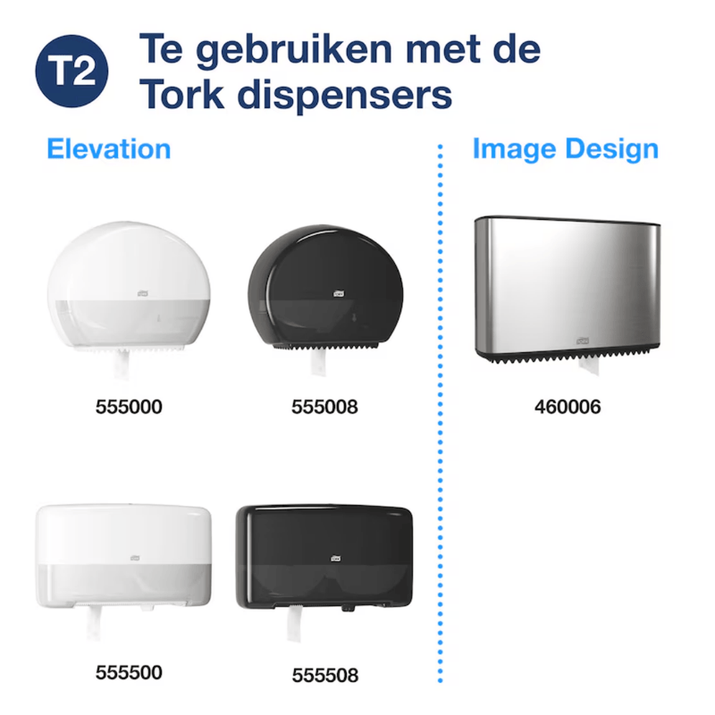 t2 toiletpapier tork