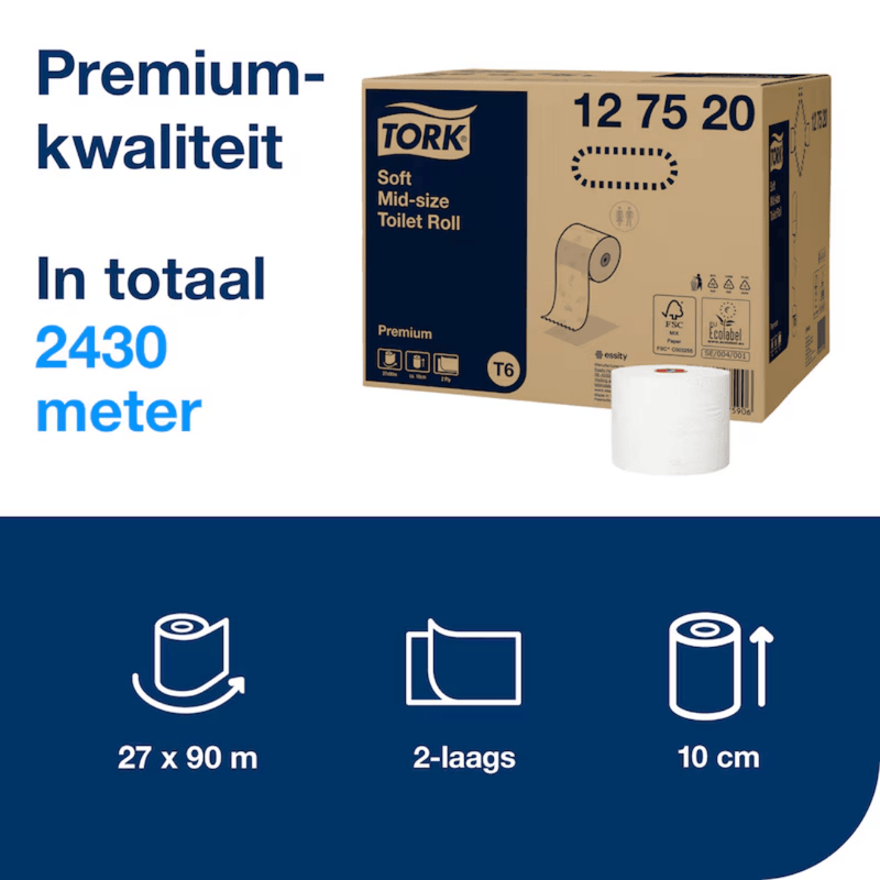 tork 127520 toiletpapier t6