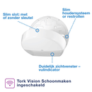 tork 554000 toiletpapier dispenser t1