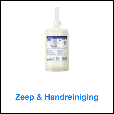 zeep en handreiniging