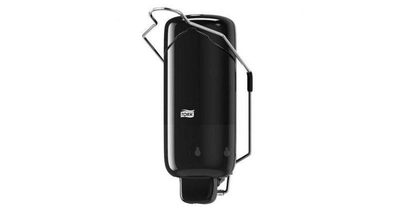 Tork 560108 Vloeibare- en Sprayzeep Dispenser met Armbeugel Zwart S1 