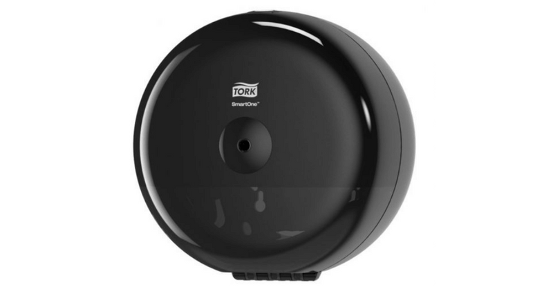 Tork SmartOne® 681008 Mini Toiletpapier Dispenser Zwart T9 